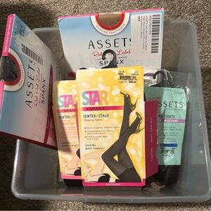 Bundle: ASSETS & Starpower by Spanx Tights Assortment! Mystery Bundle of 6!
